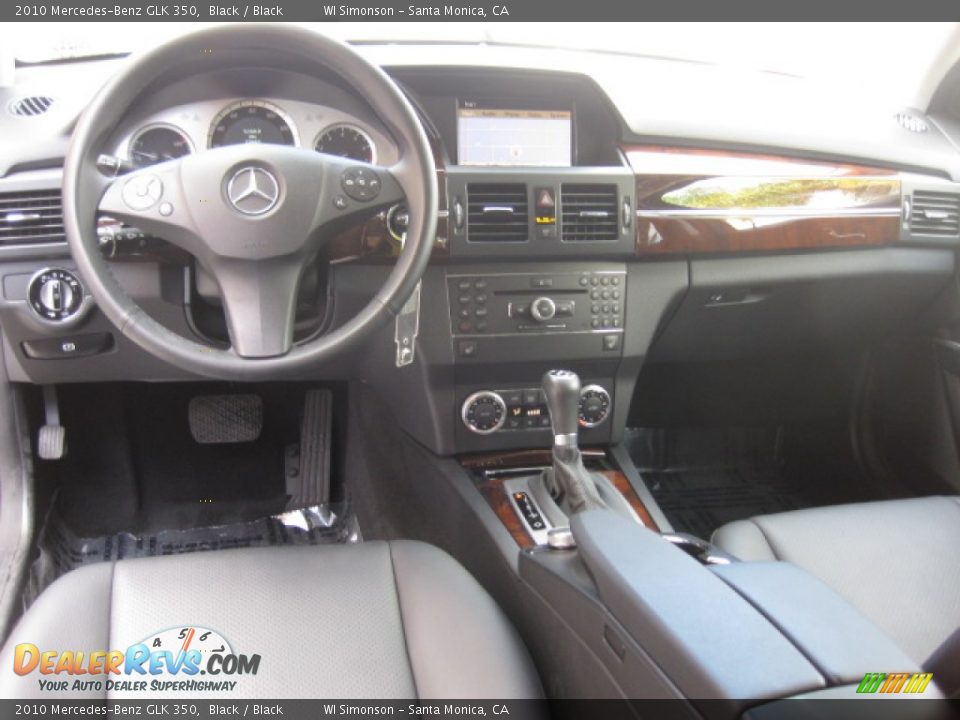 2010 Mercedes-Benz GLK 350 Black / Black Photo #21