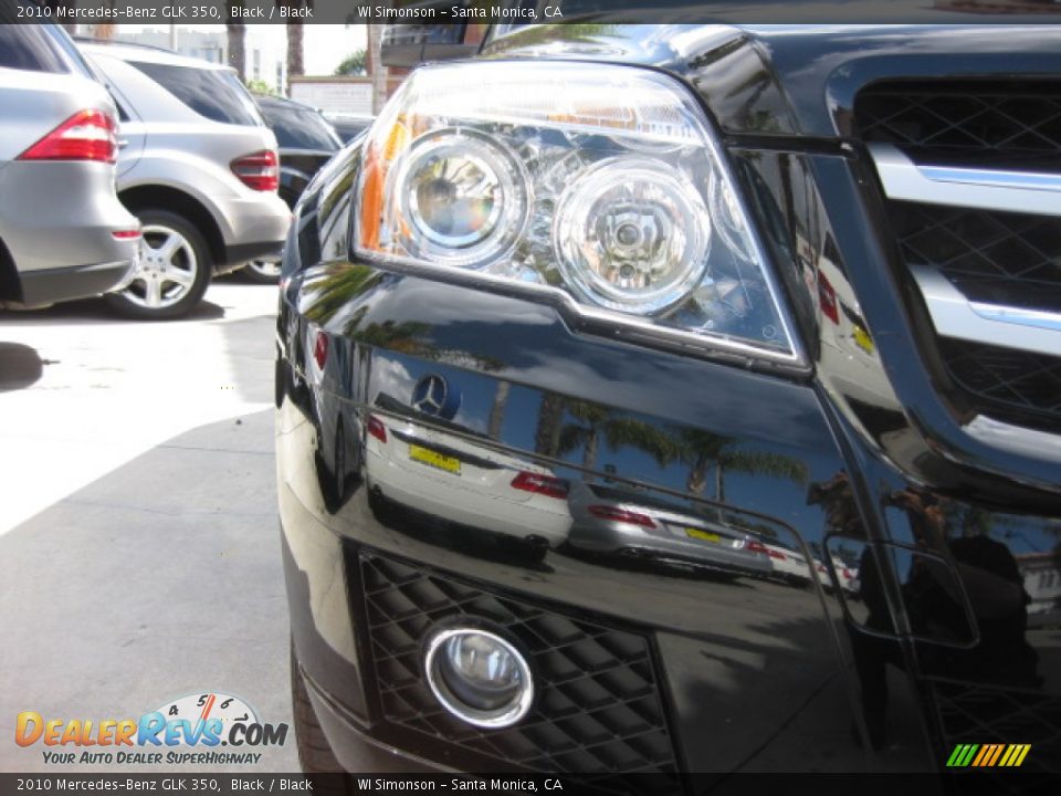 2010 Mercedes-Benz GLK 350 Black / Black Photo #23