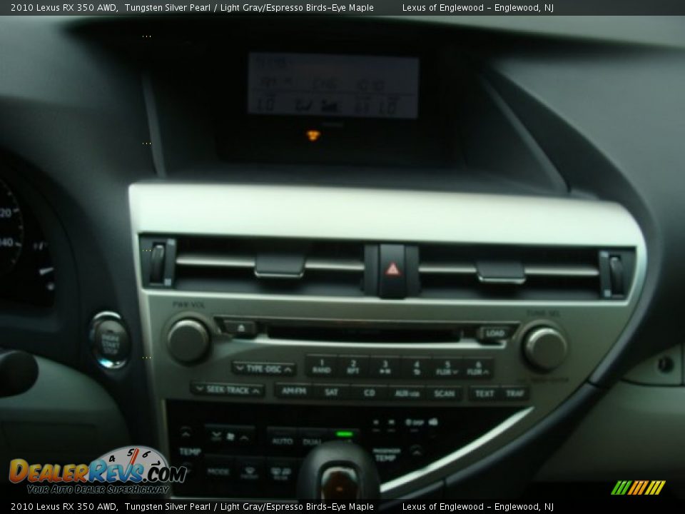 2010 Lexus RX 350 AWD Tungsten Silver Pearl / Light Gray/Espresso Birds-Eye Maple Photo #23