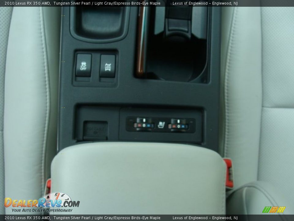 2010 Lexus RX 350 AWD Tungsten Silver Pearl / Light Gray/Espresso Birds-Eye Maple Photo #24