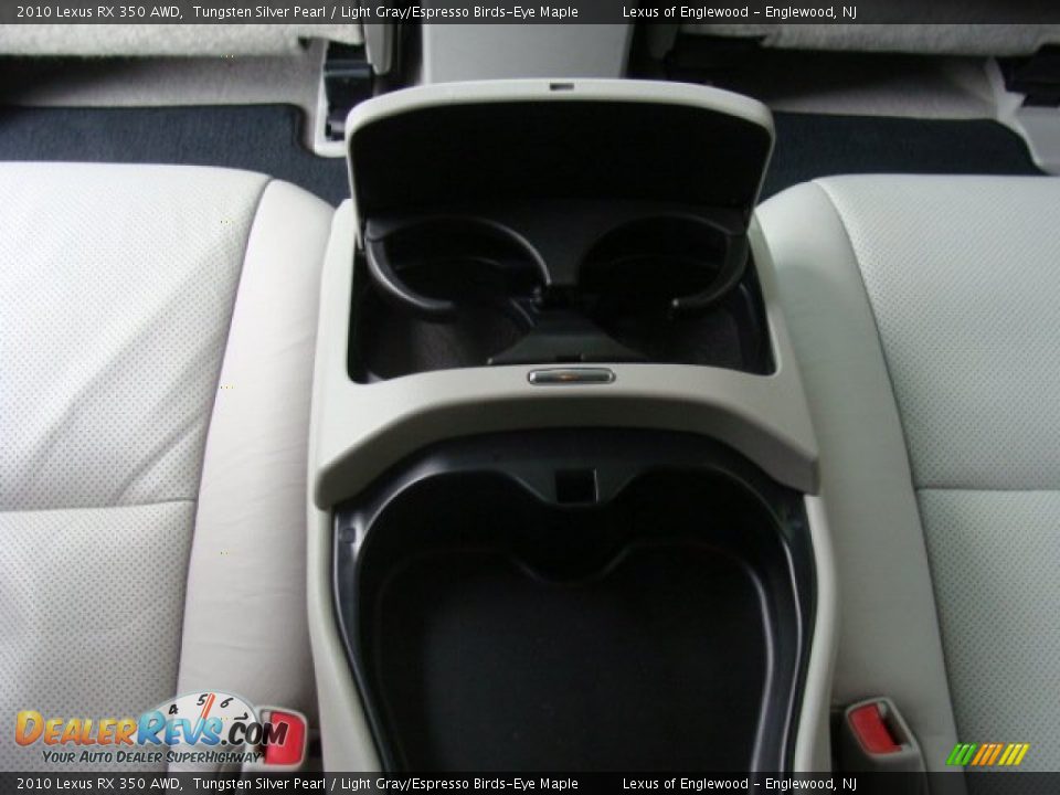 2010 Lexus RX 350 AWD Tungsten Silver Pearl / Light Gray/Espresso Birds-Eye Maple Photo #29
