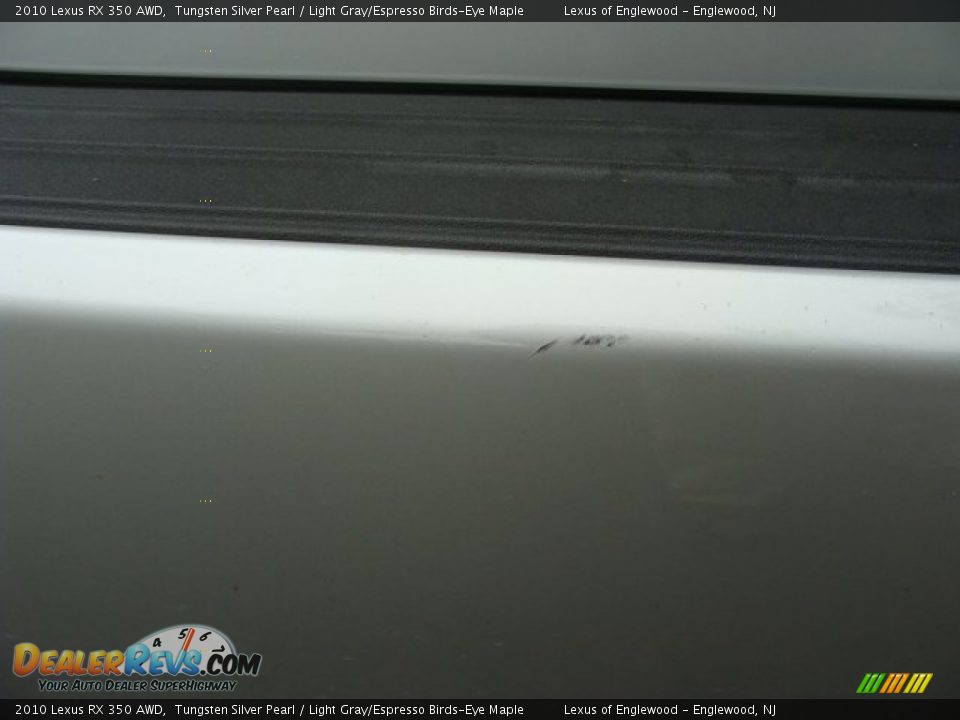 2010 Lexus RX 350 AWD Tungsten Silver Pearl / Light Gray/Espresso Birds-Eye Maple Photo #34