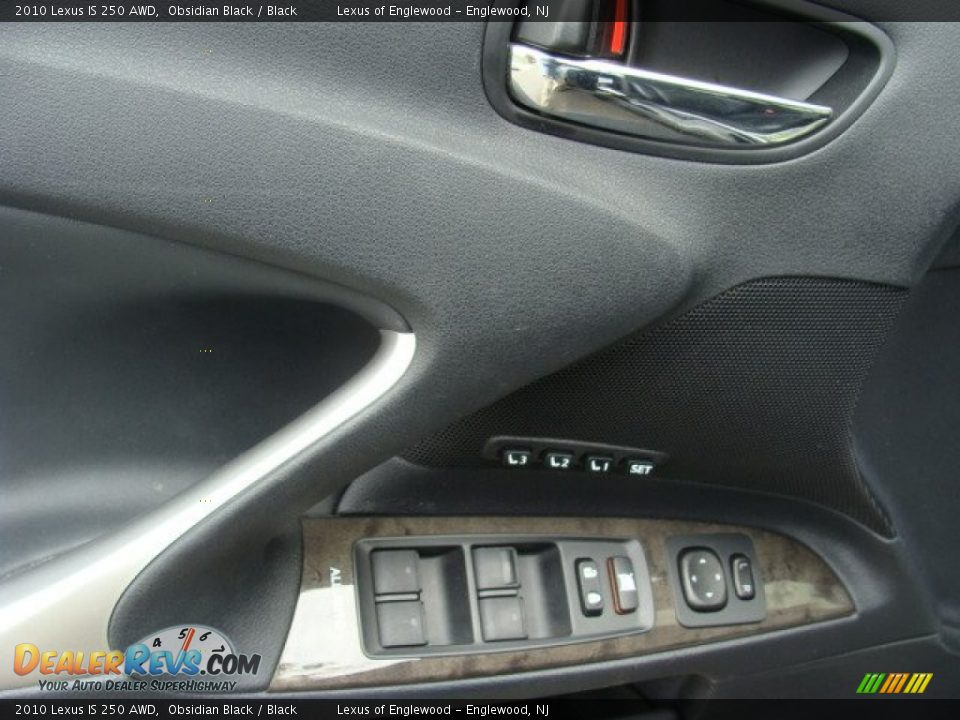 2010 Lexus IS 250 AWD Obsidian Black / Black Photo #13