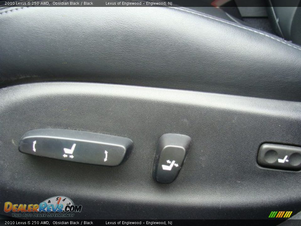 2010 Lexus IS 250 AWD Obsidian Black / Black Photo #15