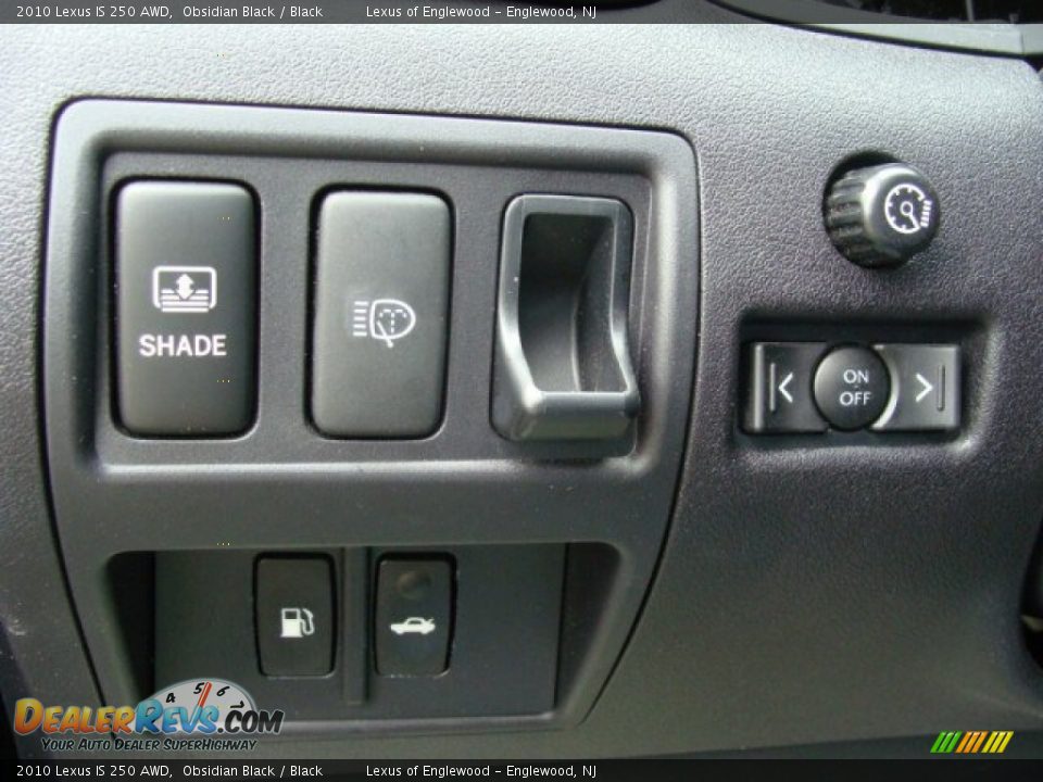 2010 Lexus IS 250 AWD Obsidian Black / Black Photo #18