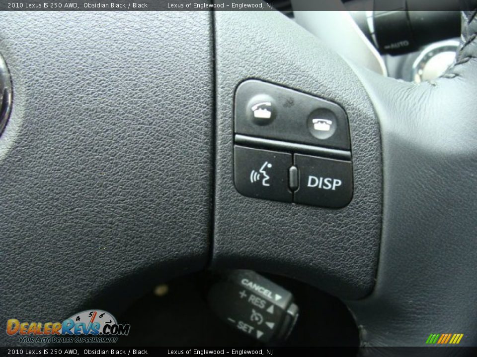 2010 Lexus IS 250 AWD Obsidian Black / Black Photo #21
