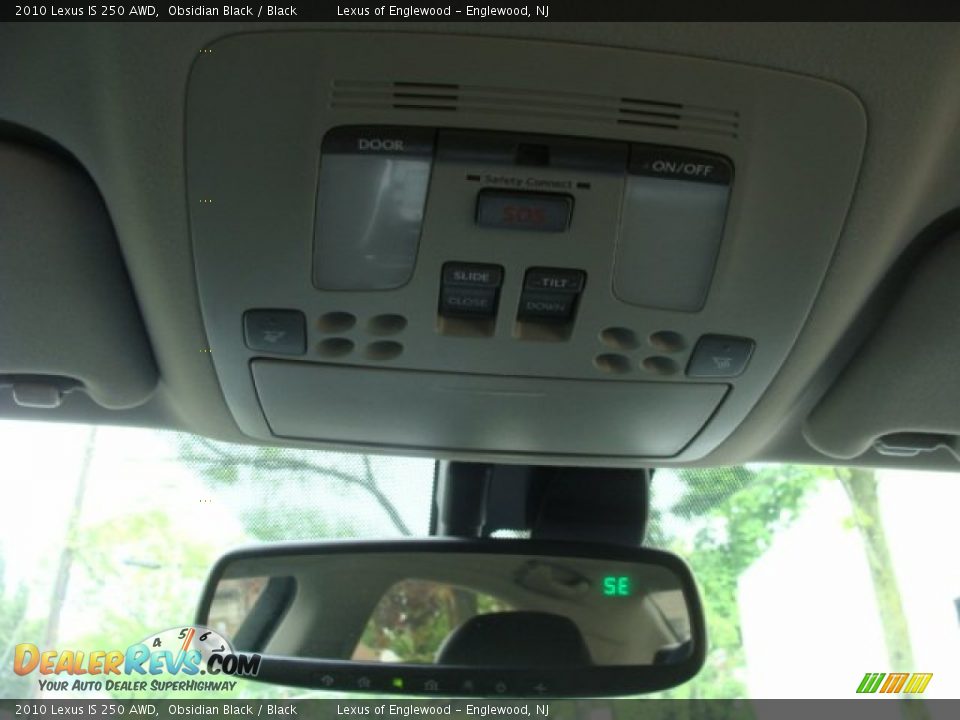 2010 Lexus IS 250 AWD Obsidian Black / Black Photo #26