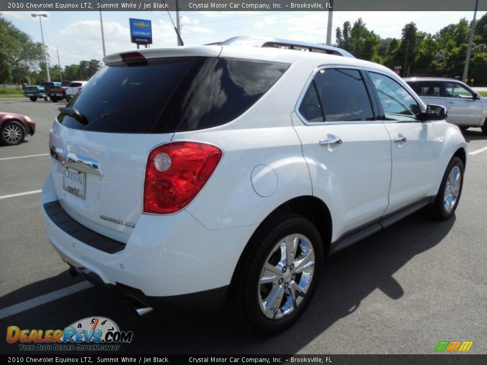 2010 Chevrolet Equinox LTZ Summit White / Jet Black Photo #9