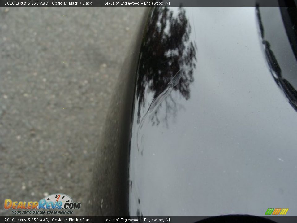 2010 Lexus IS 250 AWD Obsidian Black / Black Photo #31