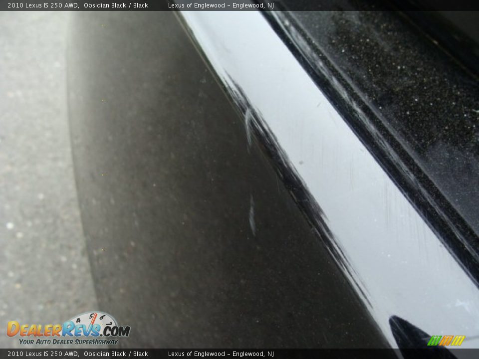 2010 Lexus IS 250 AWD Obsidian Black / Black Photo #32