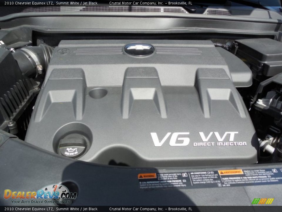 2010 Chevrolet Equinox LTZ Summit White / Jet Black Photo #17