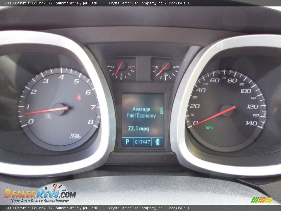2010 Chevrolet Equinox LTZ Summit White / Jet Black Photo #19