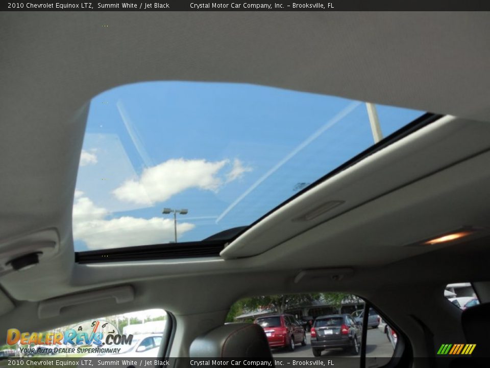 2010 Chevrolet Equinox LTZ Summit White / Jet Black Photo #22