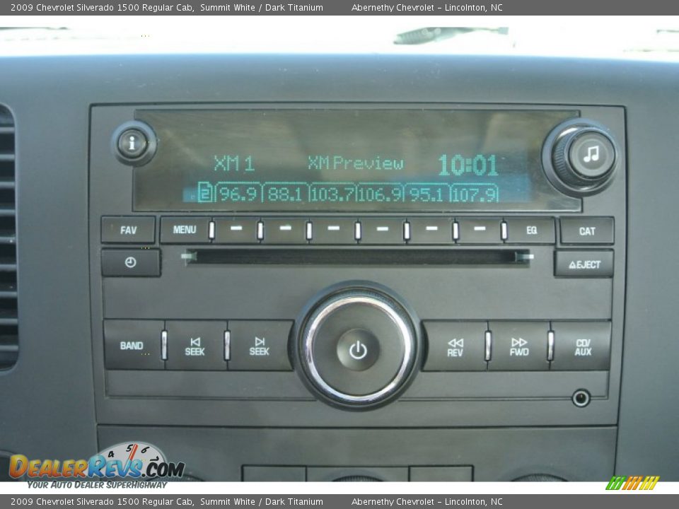 Audio System of 2009 Chevrolet Silverado 1500 Regular Cab Photo #13