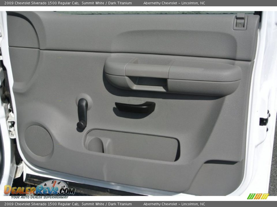 2009 Chevrolet Silverado 1500 Regular Cab Summit White / Dark Titanium Photo #21