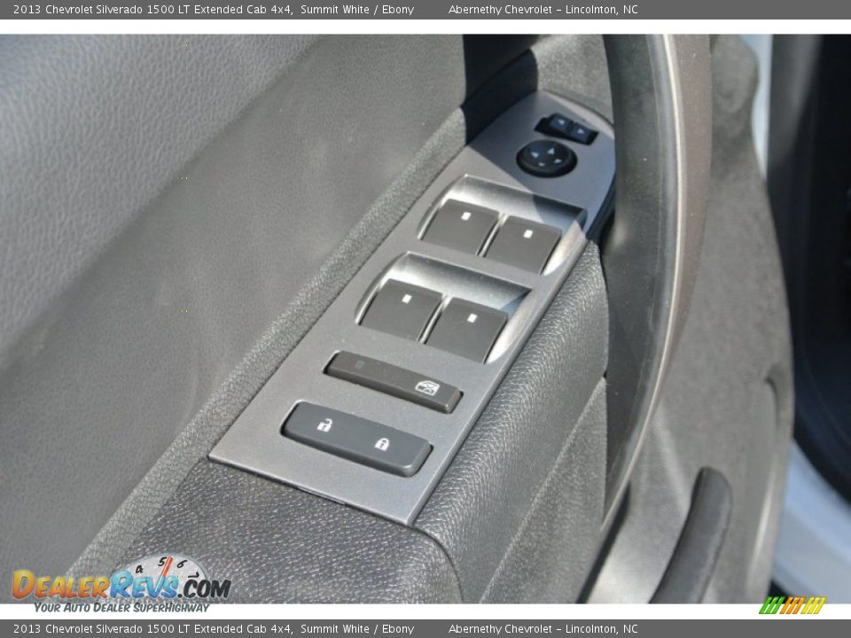 2013 Chevrolet Silverado 1500 LT Extended Cab 4x4 Summit White / Ebony Photo #10