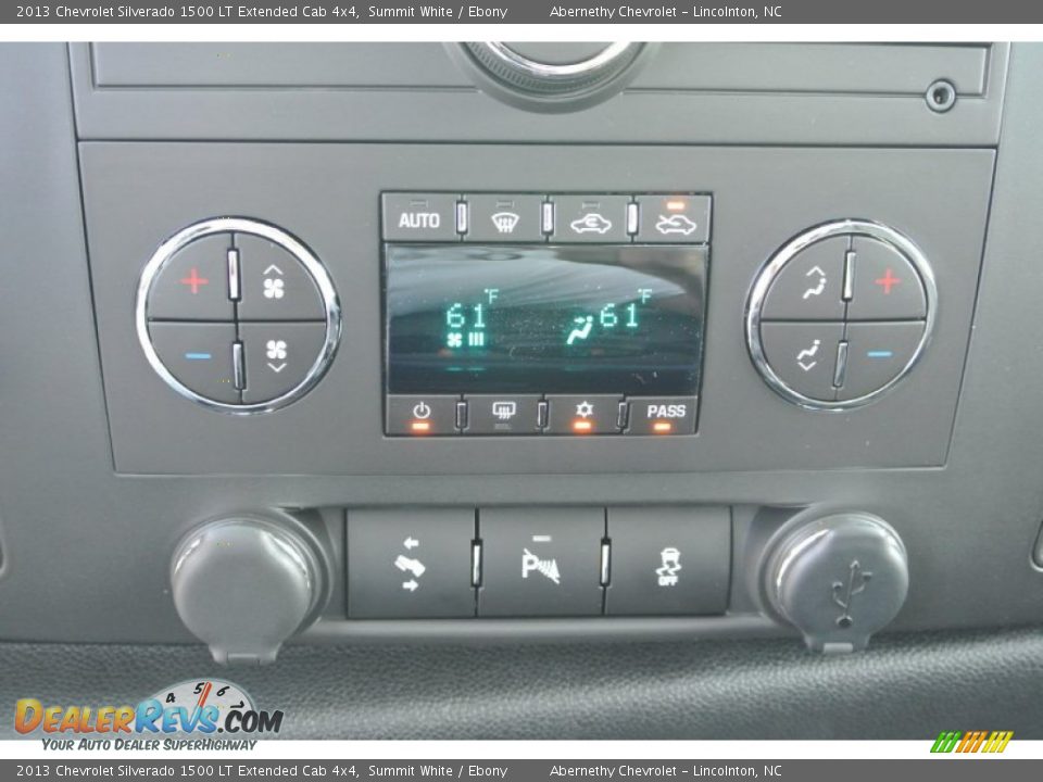 2013 Chevrolet Silverado 1500 LT Extended Cab 4x4 Summit White / Ebony Photo #11