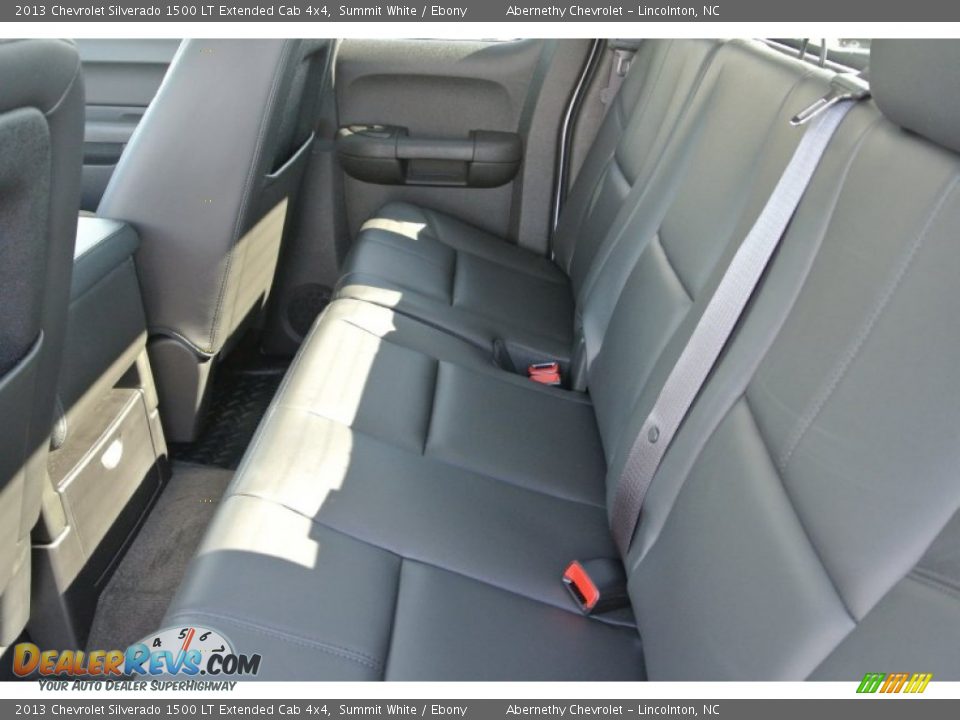2013 Chevrolet Silverado 1500 LT Extended Cab 4x4 Summit White / Ebony Photo #16