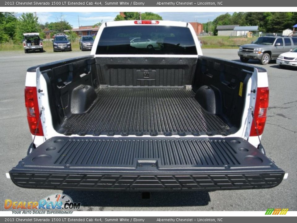 2013 Chevrolet Silverado 1500 LT Extended Cab 4x4 Summit White / Ebony Photo #17