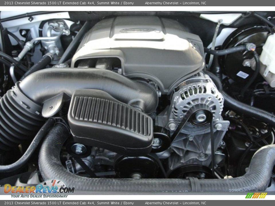 2013 Chevrolet Silverado 1500 LT Extended Cab 4x4 Summit White / Ebony Photo #21