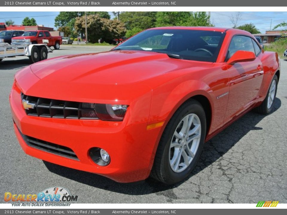 2013 Chevrolet Camaro LT Coupe Victory Red / Black Photo #2