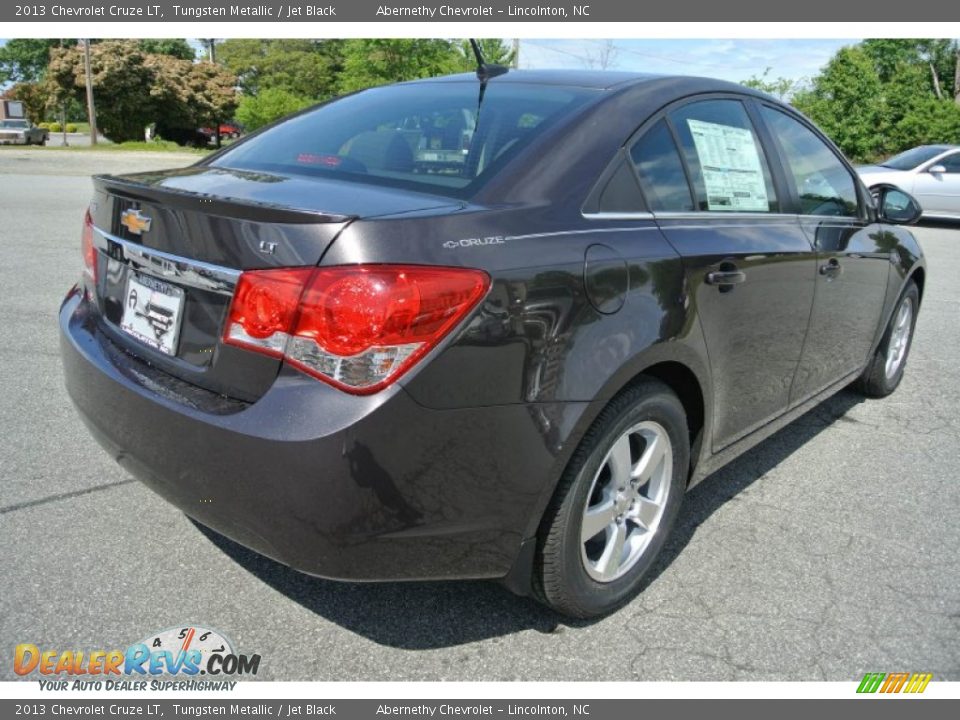 2013 Chevrolet Cruze LT Tungsten Metallic / Jet Black Photo #5