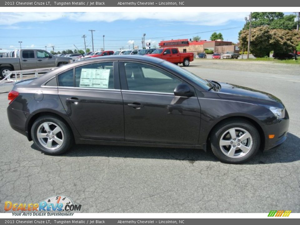 2013 Chevrolet Cruze LT Tungsten Metallic / Jet Black Photo #6