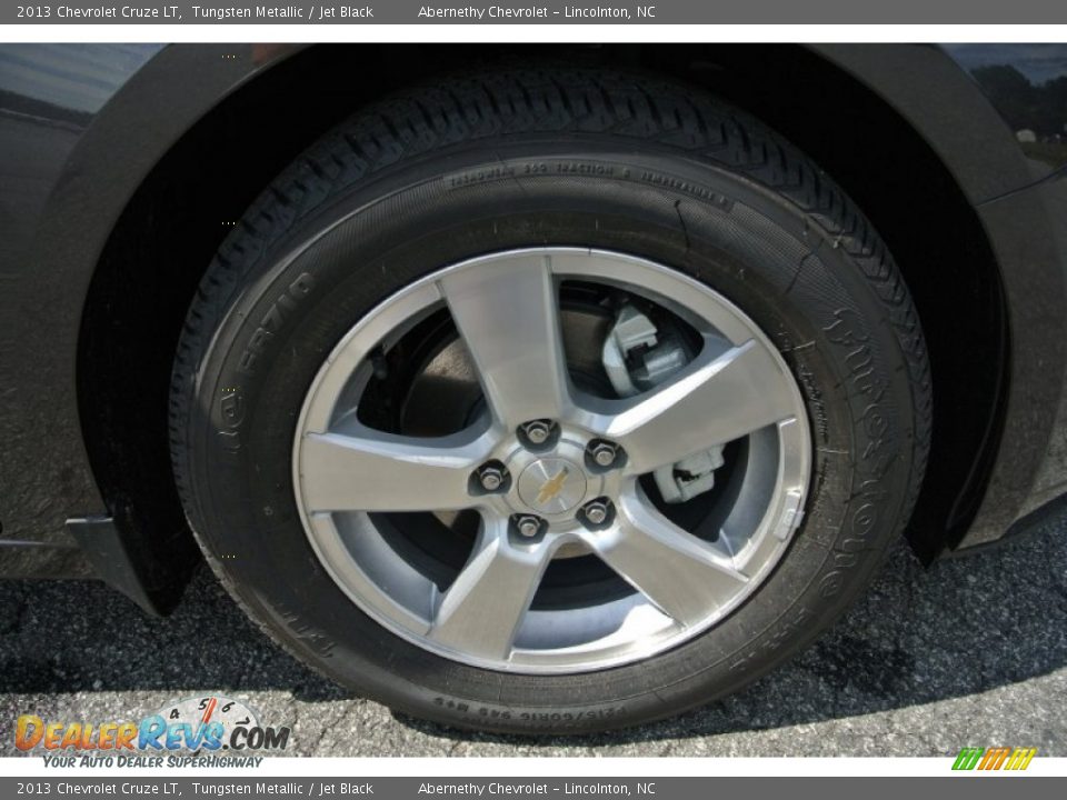 2013 Chevrolet Cruze LT Tungsten Metallic / Jet Black Photo #20