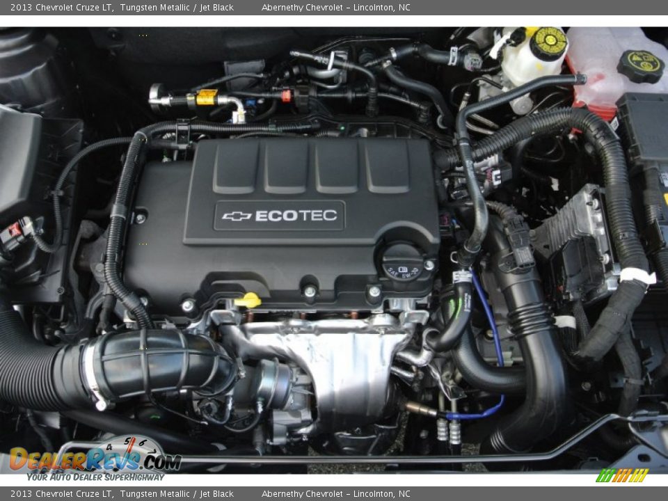 2013 Chevrolet Cruze LT Tungsten Metallic / Jet Black Photo #21