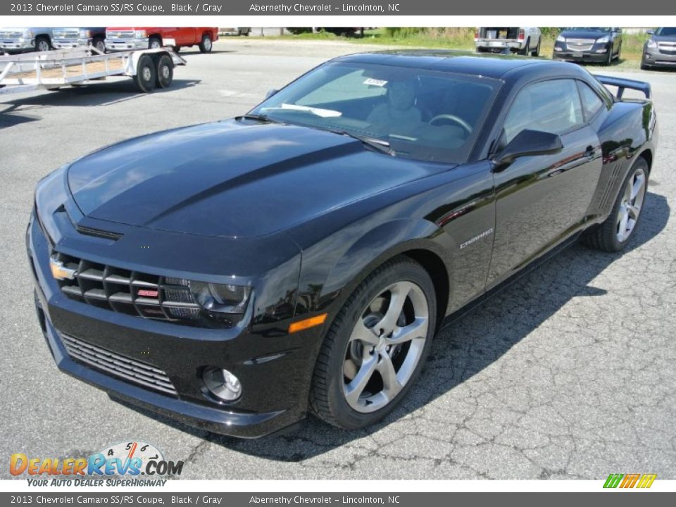 2013 Chevrolet Camaro SS/RS Coupe Black / Gray Photo #2