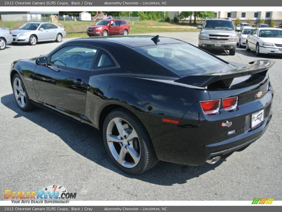 2013 Chevrolet Camaro SS/RS Coupe Black / Gray Photo #4