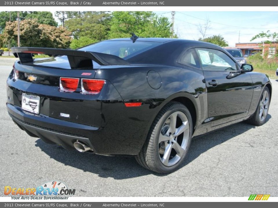 2013 Chevrolet Camaro SS/RS Coupe Black / Gray Photo #5