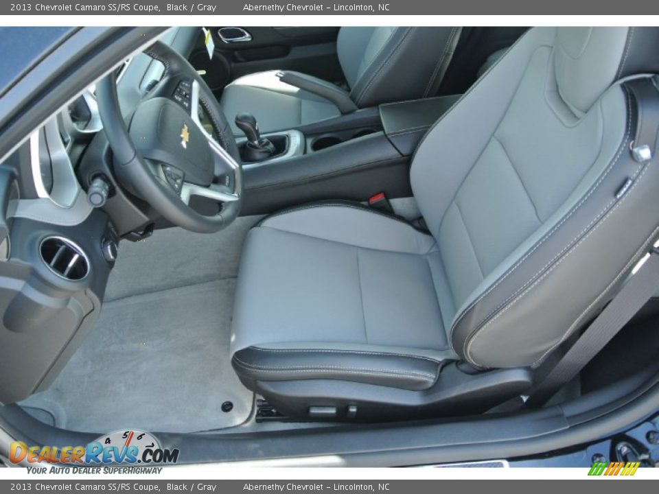 Gray Interior - 2013 Chevrolet Camaro SS/RS Coupe Photo #8