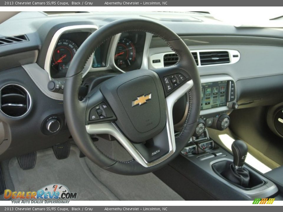 2013 Chevrolet Camaro SS/RS Coupe Black / Gray Photo #21