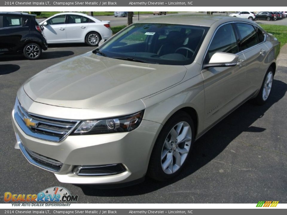 2014 Chevrolet Impala LT Champagne Silver Metallic / Jet Black Photo #2