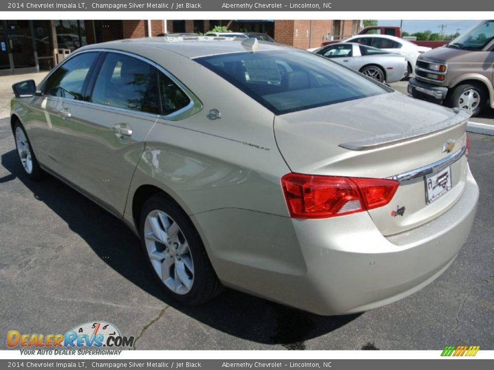 2014 Chevrolet Impala LT Champagne Silver Metallic / Jet Black Photo #4
