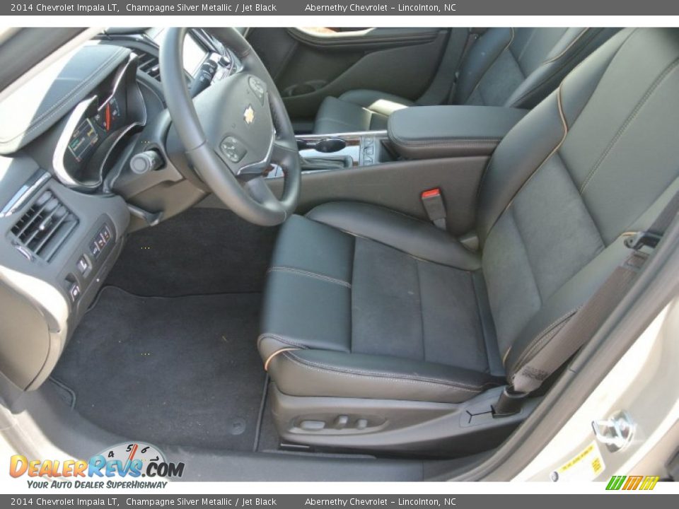 Jet Black Interior - 2014 Chevrolet Impala LT Photo #8