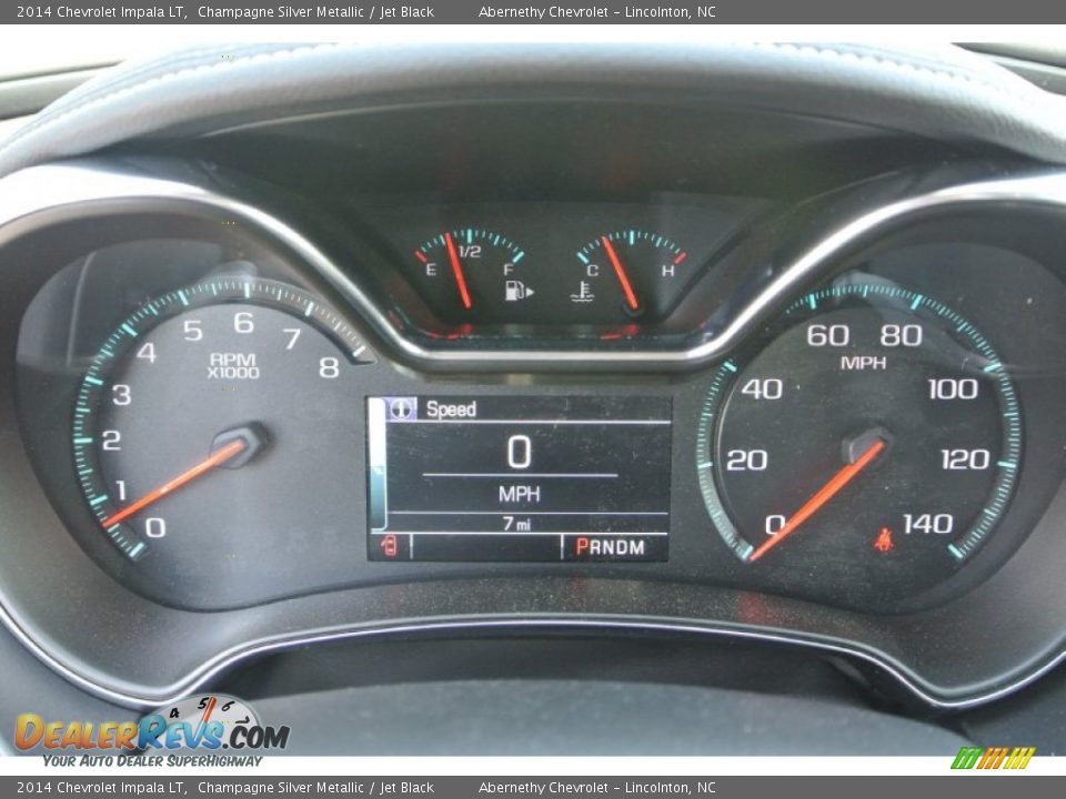 2014 Chevrolet Impala LT Gauges Photo #17