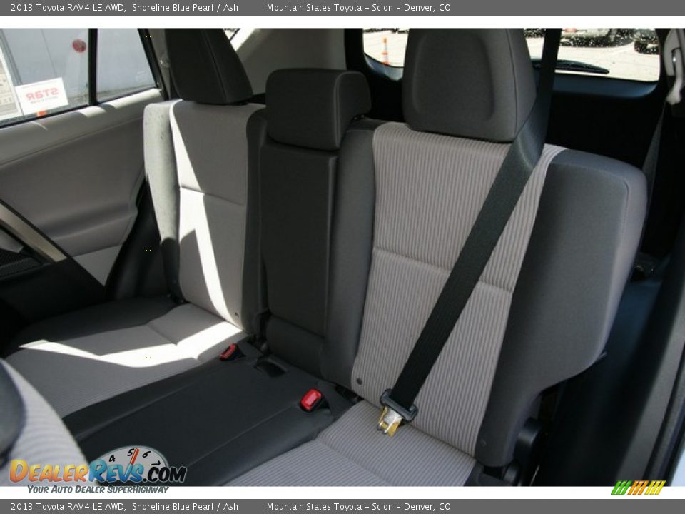 2013 Toyota RAV4 LE AWD Shoreline Blue Pearl / Ash Photo #7