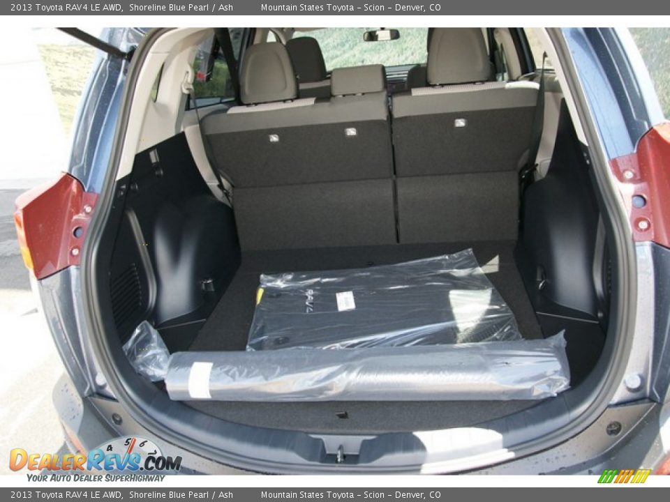 2013 Toyota RAV4 LE AWD Shoreline Blue Pearl / Ash Photo #8