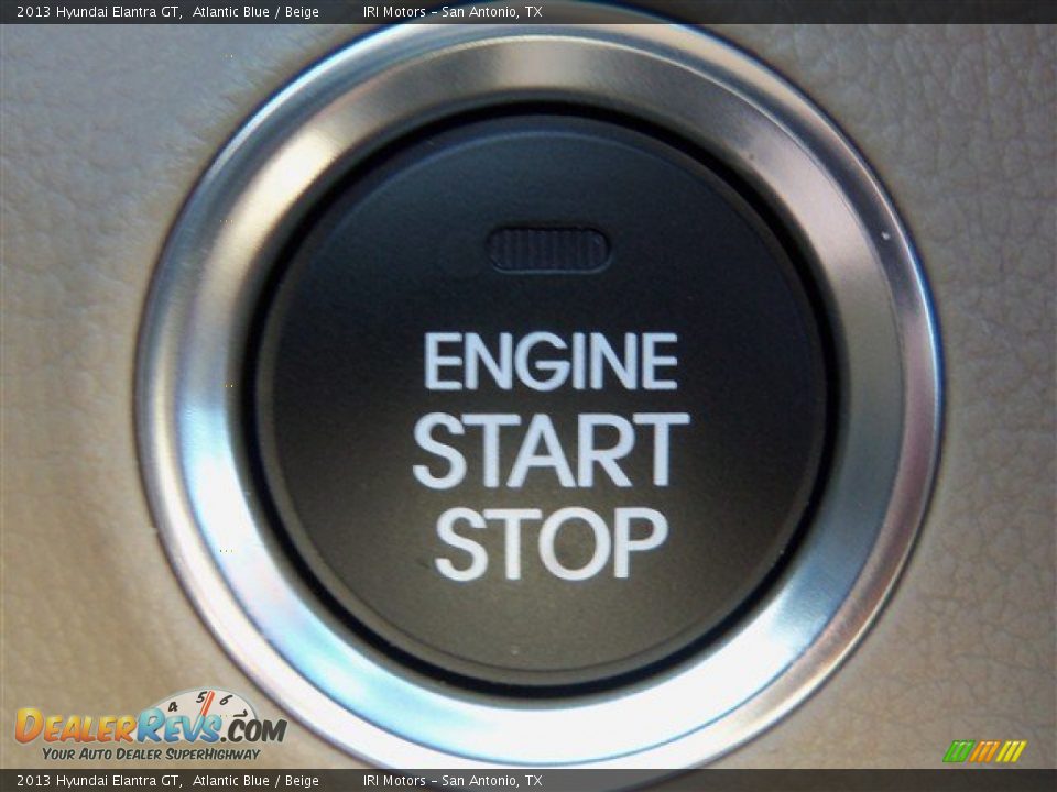 2013 Hyundai Elantra GT Atlantic Blue / Beige Photo #15