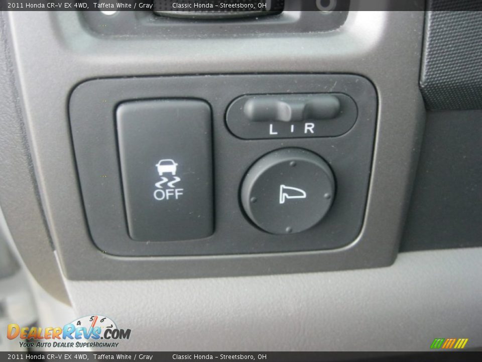 2011 Honda CR-V EX 4WD Taffeta White / Gray Photo #17