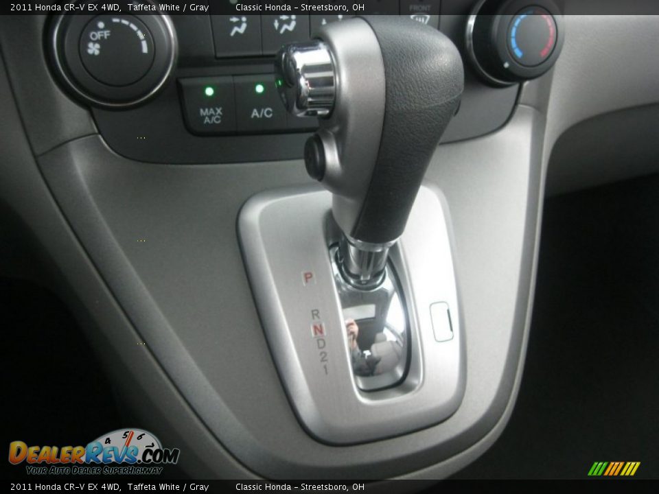 2011 Honda CR-V EX 4WD Taffeta White / Gray Photo #26