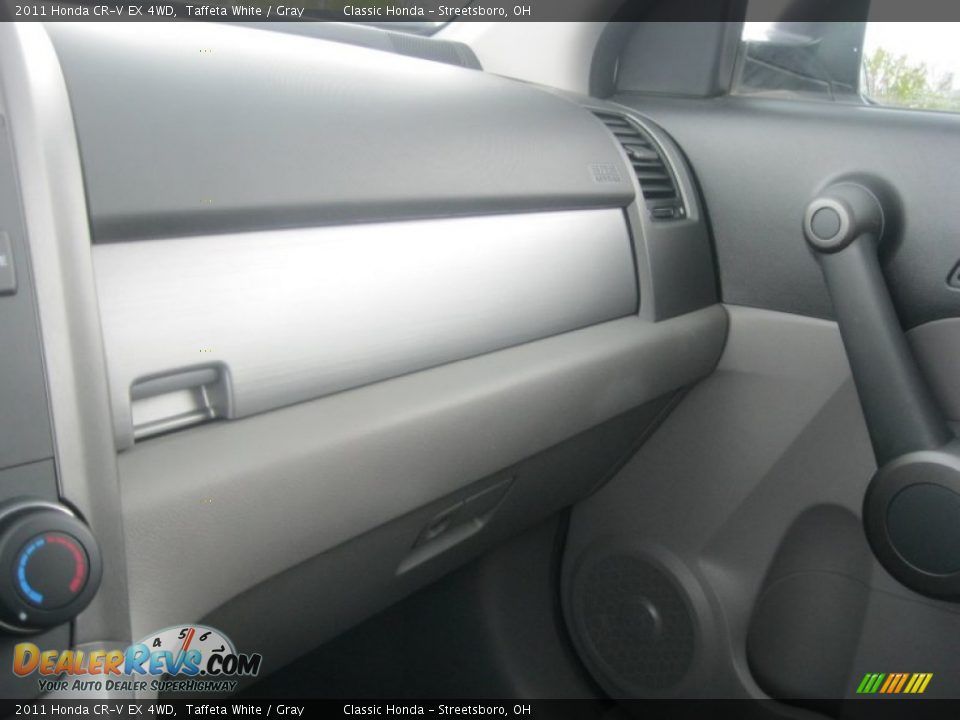 2011 Honda CR-V EX 4WD Taffeta White / Gray Photo #27