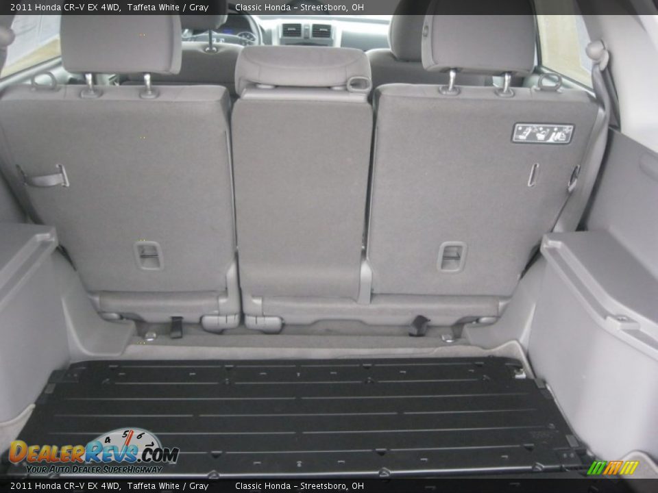 2011 Honda CR-V EX 4WD Taffeta White / Gray Photo #30