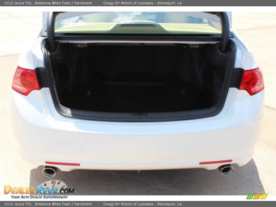2013 Acura TSX Bellanova White Pearl / Parchment Photo #23