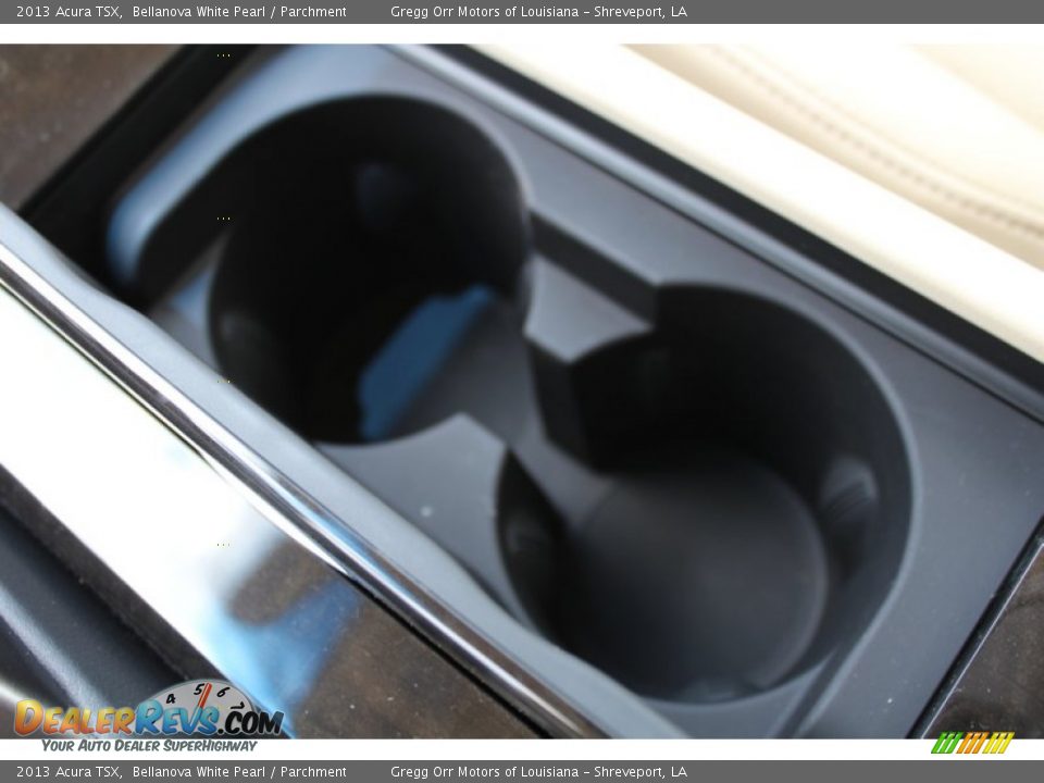 2013 Acura TSX Bellanova White Pearl / Parchment Photo #30