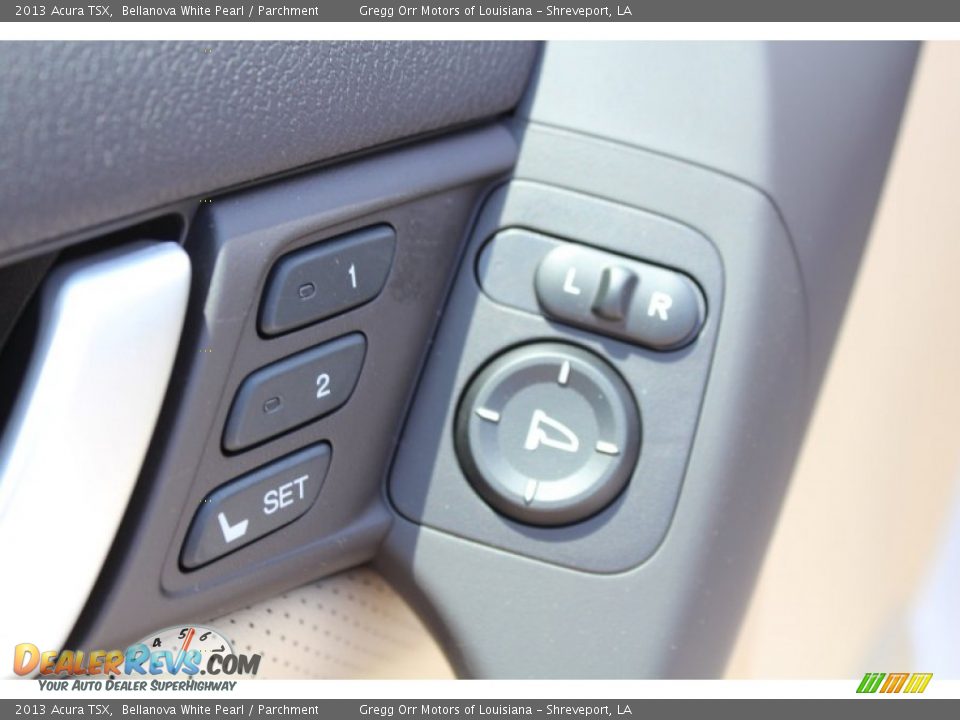 2013 Acura TSX Bellanova White Pearl / Parchment Photo #33
