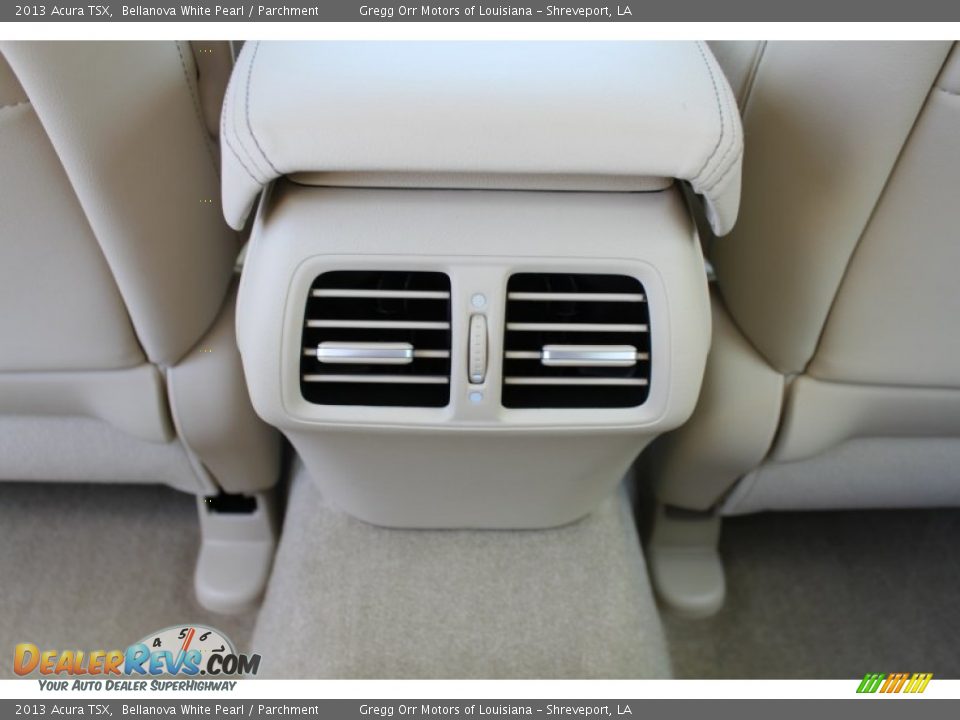 2013 Acura TSX Bellanova White Pearl / Parchment Photo #34