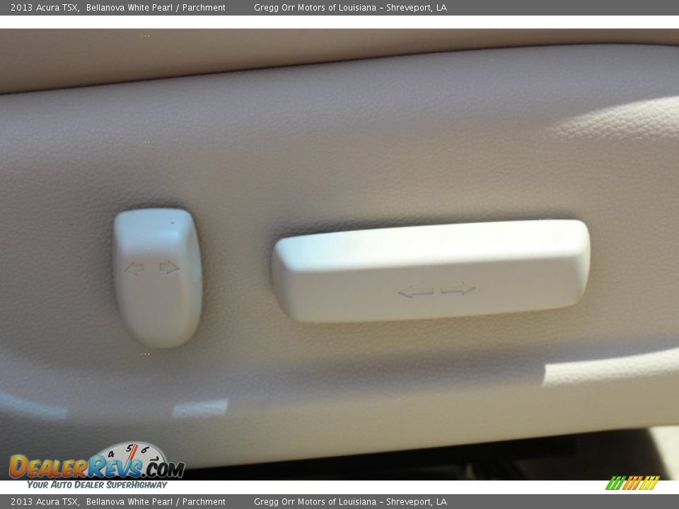 2013 Acura TSX Bellanova White Pearl / Parchment Photo #36